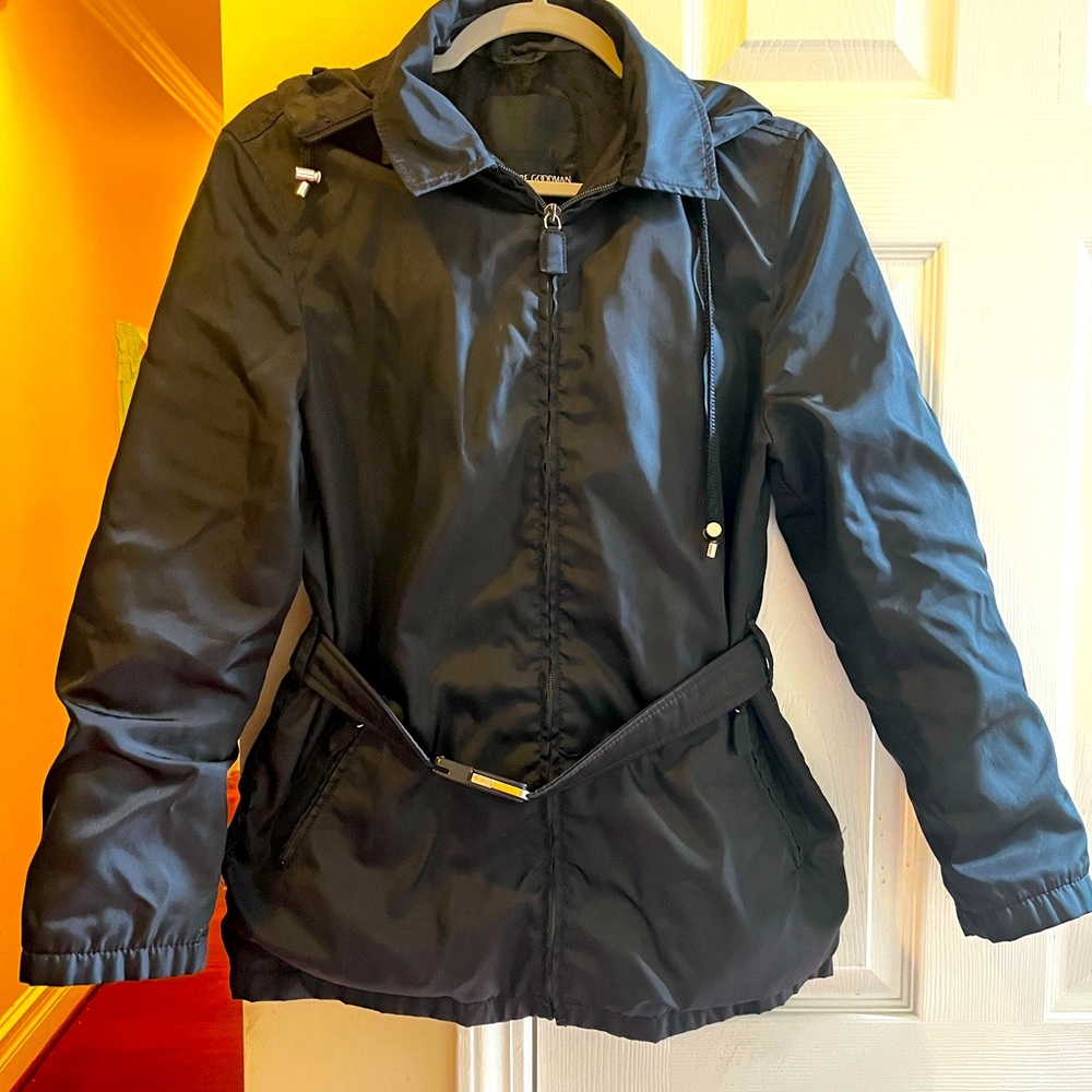 Prada nylon belted jacket authentic